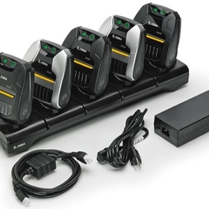 Zebra CRD-MPM-5SCHGEU1-01, Viiden tulostimen latausasema, 5-Slot Docking Charger
