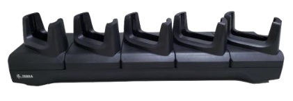 Zebra CRD-TC2L-SE5ET-01, 5-slot Ethernet cradle for TC22/TC27 – lataus ja 1 Gb Ethernet.