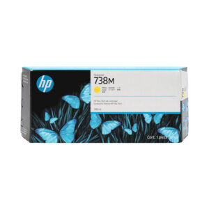 HP 738M, DesignJet Keltainen 300-ml Mustekasetti