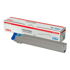 OKI 43837131, Alkuperäinen Syaani Värikasetti