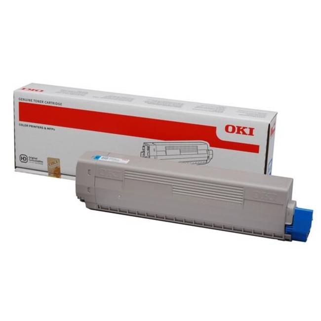 OKI 44844615 alkuperäinen syaani värikasetti OKI C822n ja C822dn, 7 300 sivua