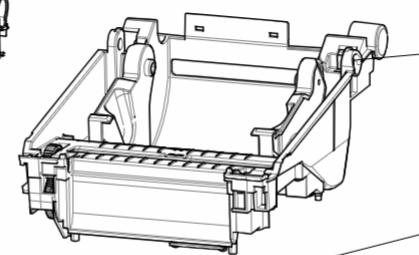 Zebra P1080383-004 - ZD420C Tulostusmekanismin Korjaussarja - Print Mechanism - Image 2