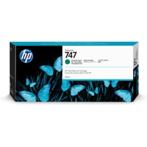 HP 747 300-ml Chromatic Green Ink Cartri