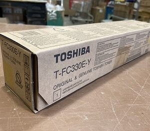 TOSHIBA 6AJ00000344, Alkuperäinen T-FC330UY Keltainen Värikasetti