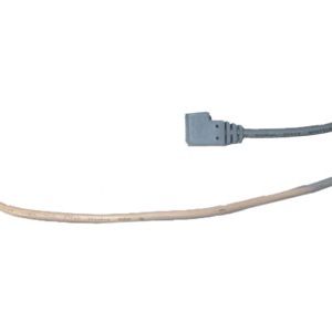 Zebra 01542-002 USB-kaapelin liitinten havainnekuva, USB-A ja 90 asteen USB-B