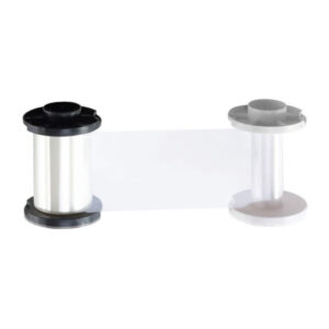 Hid Fargo 082710, PolyGuard 1.0 mil Overlaminate, half patch for magnetic stripe side of card, Clear, 1,000 count. Compatible with: DTC5500LMX, HDP6600