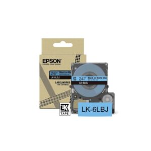 EPSON Matte Tape Blue/Black 24mm 8m
