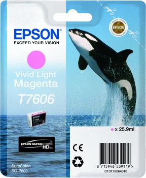 EPSON C13T76064N10, T7606 ink cartridge high capacity