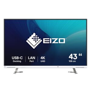 EIZO FLEXSCAN EV4340X 42.5" UHD IPS/DP/HDMI/USB-C(94W)/RJ45/5Y WT