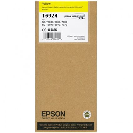 Epson C13T69240N, UltraChrome XD T69240N mustekasetti 1 kpl Alkuperäinen Keltainen - Image 2