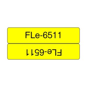 Brother FLe-6511 yellow tape in label size 2,1 cm, 45 mm