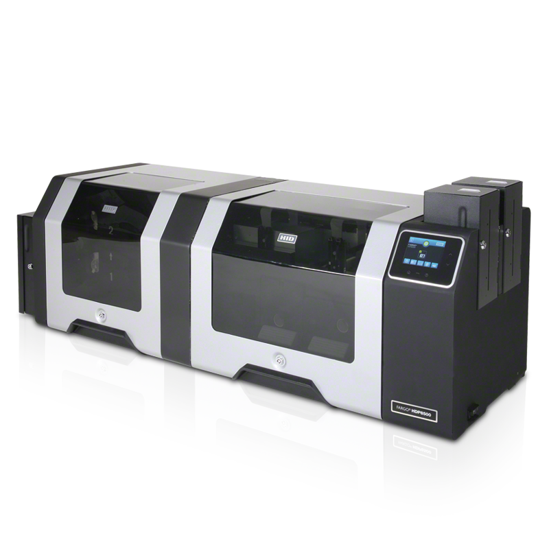 Hid Fargo 088572, HDP8500 Dual-Sided Printer: Base Model with Flattener + Contactless Smart Card Encoding OMNIKEY Cardman 5121 + Contact Smart Card Docking Station - Image 2
