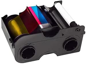 Hid Fargo 045420, EZ YMCKO Cartridge w/ Cleaning Roller - 100 Images LM . Compatible with C50 LM