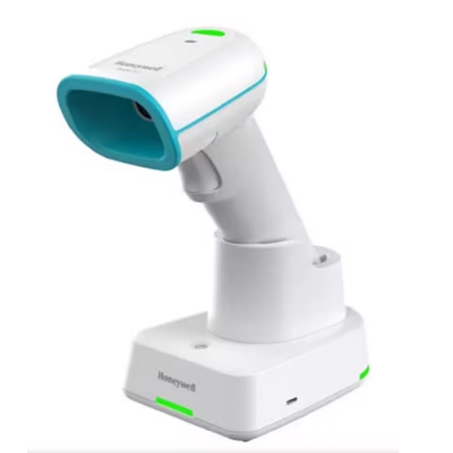 Honeywell 1962HSR-5USB-WCBF – Xenon Ultra 1962h healthcare -sarjan havainnekuva; tarkka lataustapa ja toimitusvarusteet kuvauksessa