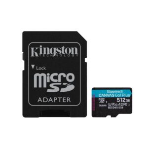 KINGSTON 512GB microSDXC + Adapter