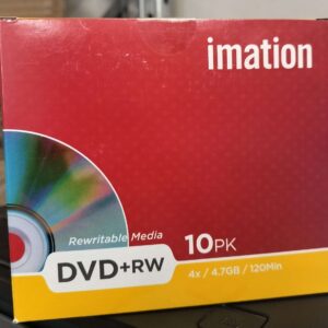Imation i19008 DVD+RW 4,7GB/4X Jewel case/10kpl pakkaus