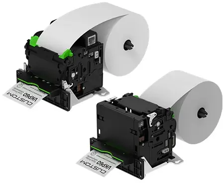 Custom 915NA030100300 VKP60 Presenter 60 mm kioskitulostin, USB, RS232, cutter, presenter - Image 7