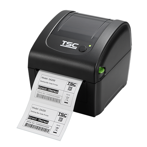 Tsc 99-158A013-1122, DA220, FULL PORT, RTC, CUT, EU EMEA, Nopea 203 dpi lämpötulostin POS- ja logistiikkakäyttöön.