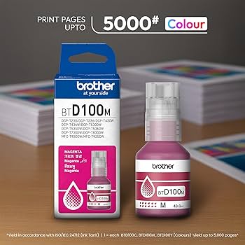 Brother BTD100M, INK BOTTLE prints 5.000 pages. - Image 2