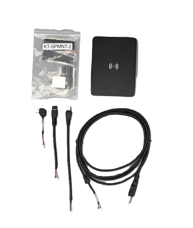 Rf Ideas KT-SPMNT-2, Asennussarja WAVE ID® SP Plus -lukijalle, helppo ja siisti kiinnitys monitoimitulostimiin.
