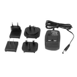 Rf Ideas LPS-05V241PS-M, 5V DC 1A virtalähde ja adapteri, 2.1mm x 5.5mm x 9.5mm liitännällä