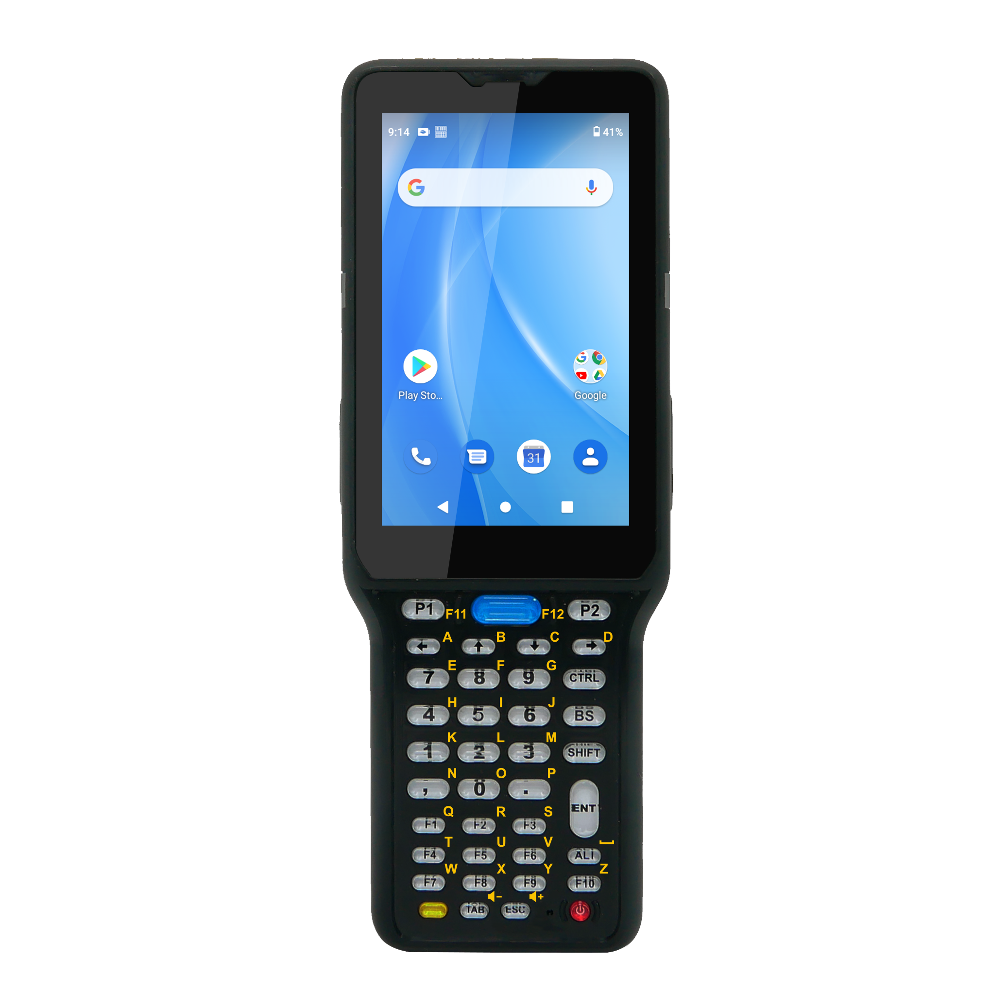 Unitech HT730-LA61UMBG - Kestävä käsipääte 4", Qualcomm Snapdragon 720G, 4GB RAM, Android 10 käsitietokone
