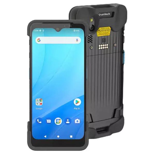 Unitech PA768-HJ6CRM3G – PA768 6,3" rugged-mobiilipääte, N5703 2D, 6/128 GB, 5G Dual-SIM, Wi-Fi 6E, Android 14, bumper