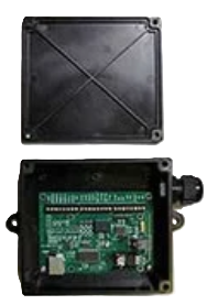 Rf Ideas HSG-CA-SFR100BOXUSB, suojakotelo Wiegand-USB-muuntimille, kestävä suoja fyysisiltä vaurioilta ja ympäristön haittavaikutuksilta.