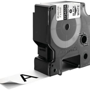 DYMO 1734524, S0718100 Rhino Industrial Tape Flexible Nylon 24mm x 3.5m black