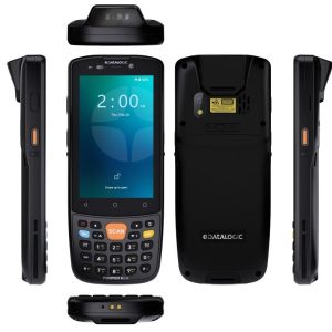 Datalogic 946200005 - K20 4", Android 13, 4GB RAM, Wi-Fi5 käsitietokone, telakka ja suojakuori mukana