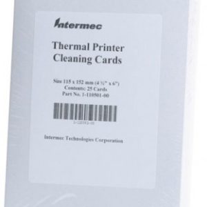 Honeywell 1-110501-00 – tulostimen puhdistuskorttien pakkaus, 25 kpl
