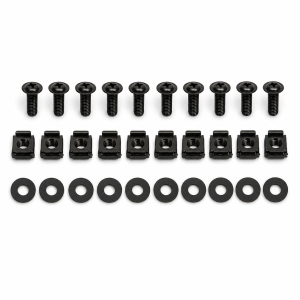 Portable Power Solution 160-007-008 – 19" Rack Mounting Hardware Kit, kiinnitysruuvit, mutterit ja aluslevyt (10 kpl)