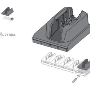 Zebra CRDCUP-4S-ET5TOET4, Asennus ja telinepakkaus ET4X-tableteille
