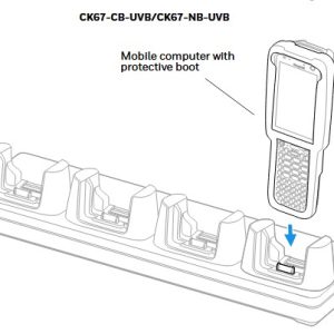 Honeywell CK67-CB-UVB-0, 4-Portti Latausasema CK67:lle