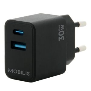 Mobilis 001362 - Kompakti 30W Seinälaturi