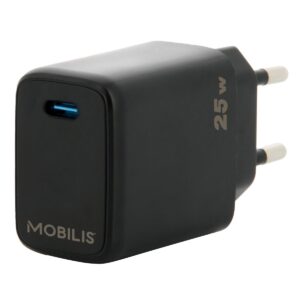 Mobilis 001380 - Kompakti Seinälaturi USB Power Delivery 25W