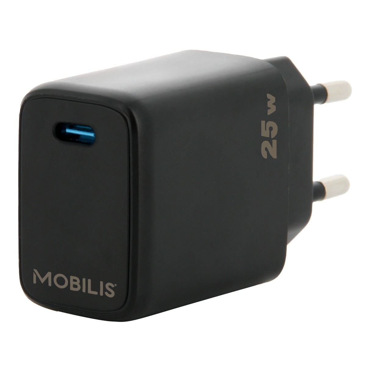 Mobilis 001380 - Kompakti Seinälaturi USB Power Delivery 25W