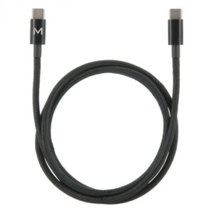 Mobilis 001388 - USB Type-C -kaapeli 2m, 100W lataus ja 0,48 Gbit/s tiedonsiirto
