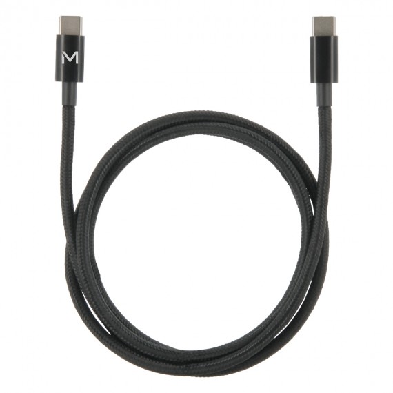 Mobilis 001388 - USB Type-C -kaapeli 2m, 100W lataus ja 0,48 Gbit/s tiedonsiirto