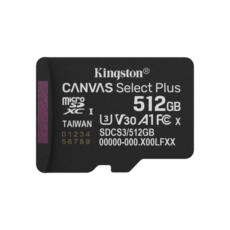 KINGSTON 512GB microSDXC Canvas Select
