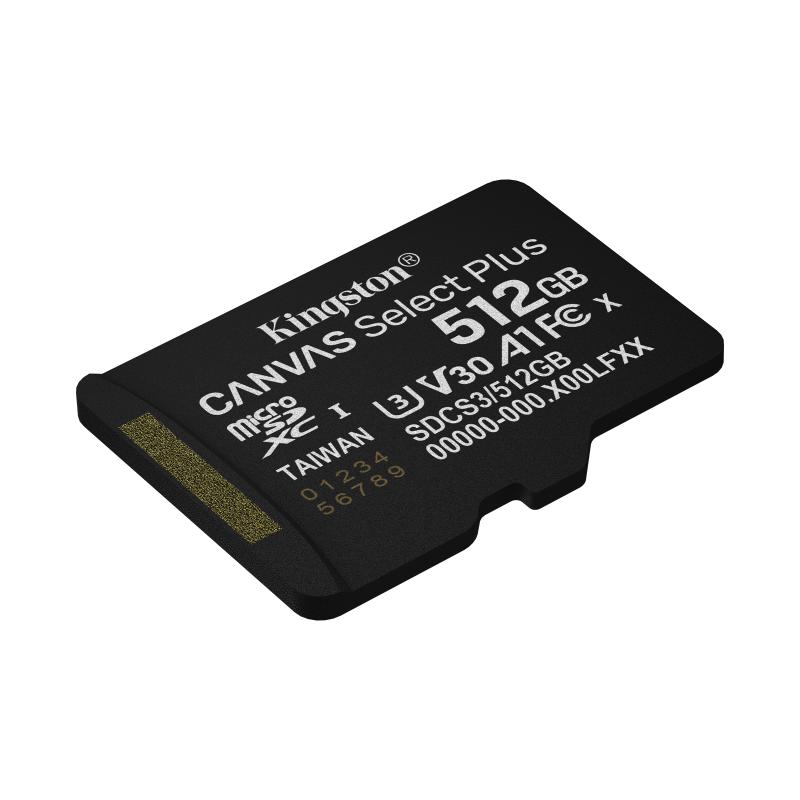 KINGSTON 512GB microSDXC Canvas Select