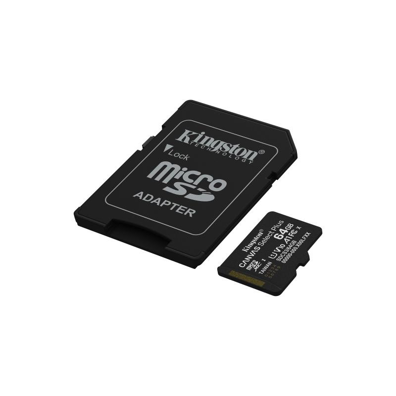 KINGSTON 64GB microSDXC Canvas Select