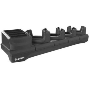 Zebra CRD-NGTC5-5SC4B – 5-paikkainen ShareCradle-lataustelakka TC53-, TC58-, TC53e-, TC58e- ja TC53e-RFID -mobiilitietokoneille