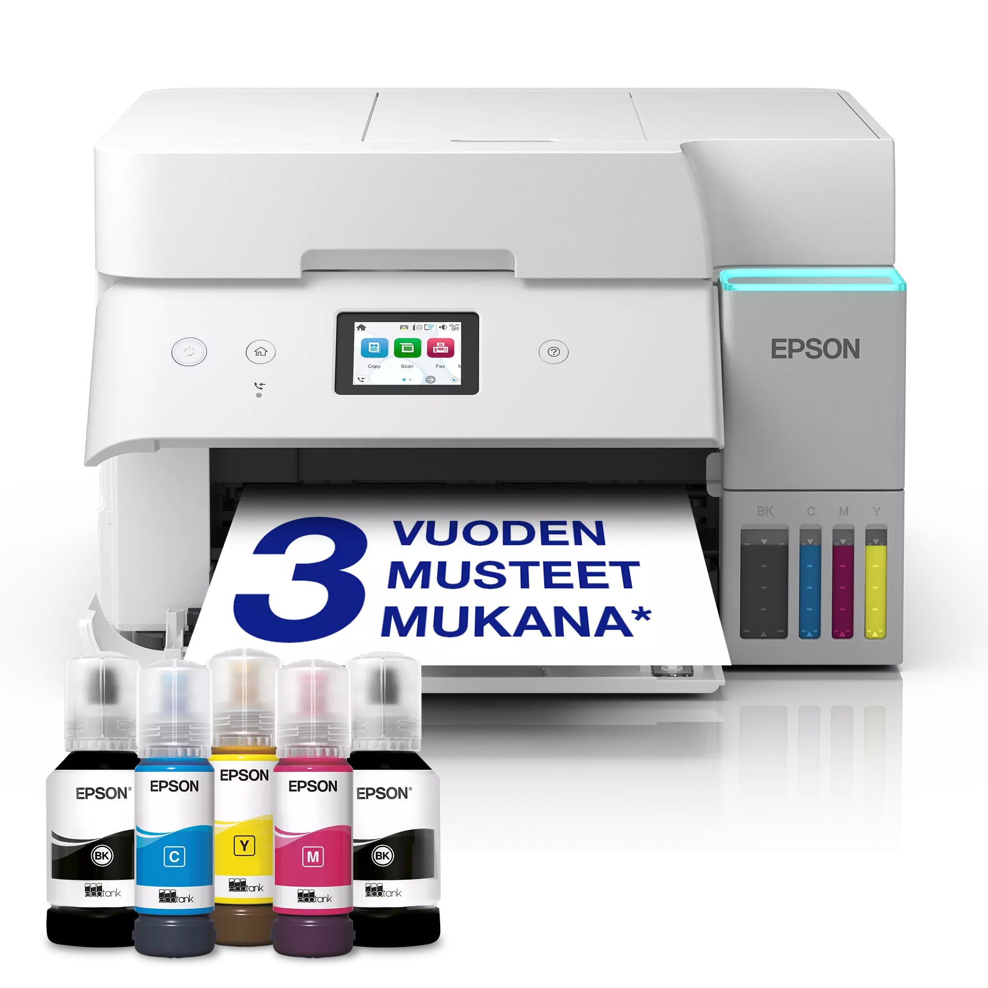 EPSON C11CL40403, EcoTank ET-4956 Ink MFP A4 18ppm, ISO USB WLAN Wi-Fi, monitoimitulostin, A4, 18 s/min, - Image 11