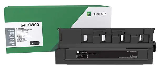 LEXMARK 54G0W00, waste tonerbox 54X HUKKAVÄRISÄILIÖ
