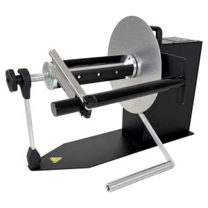 Labelmate LMR064 UNI-CAT-320 -etikettikelain tuetulla 76 mm hylsynpitimellä ja kohdistuslevyllä