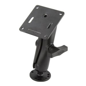RAM Mount RAM-101U-2461, Medium-nivelvarsi, 75 × 75 mm VESA-levy ja pyöreä AMPS-jalusta