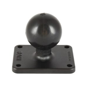 RAM Mount RAM-202U-225, suorakaidelevy 50,8 × 63,5 mm, reikäjako 38,1 × 50,8 mm ja C-koon 38,1 mm pallo