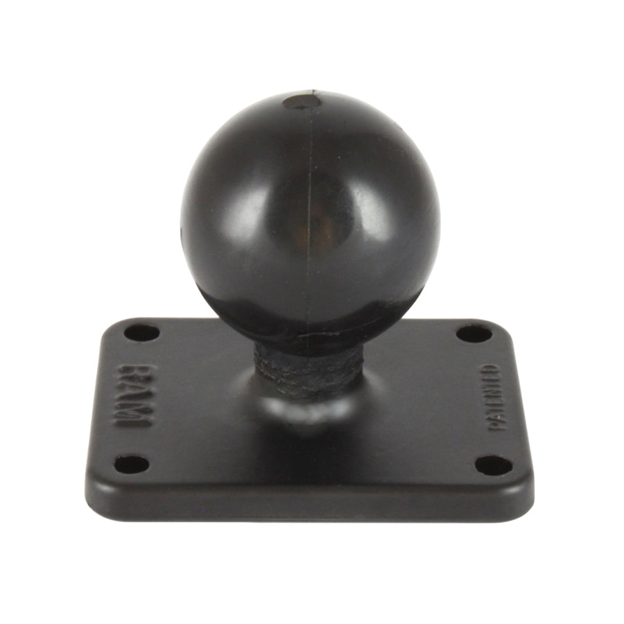 RAM Mount RAM-202U-225, suorakaidelevy 50,8 × 63,5 mm, reikäjako 38,1 × 50,8 mm ja C-koon 38,1 mm pallo