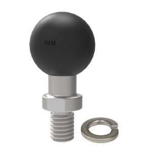 RAM Mounts RAM-B-236U, palloadapteri, B-koko, 3/8″–16 kierre 12,7 mm, lukkoaluslevy